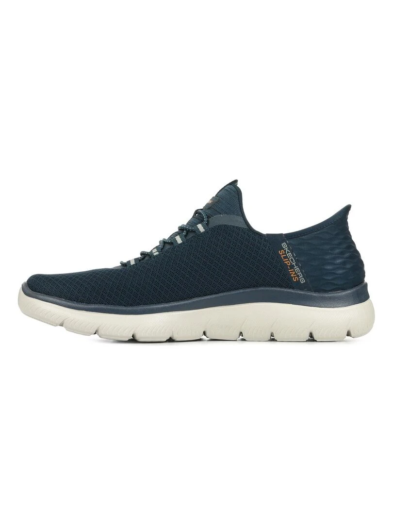 Basket à Lacets Skechers Summits High Range   Bleu