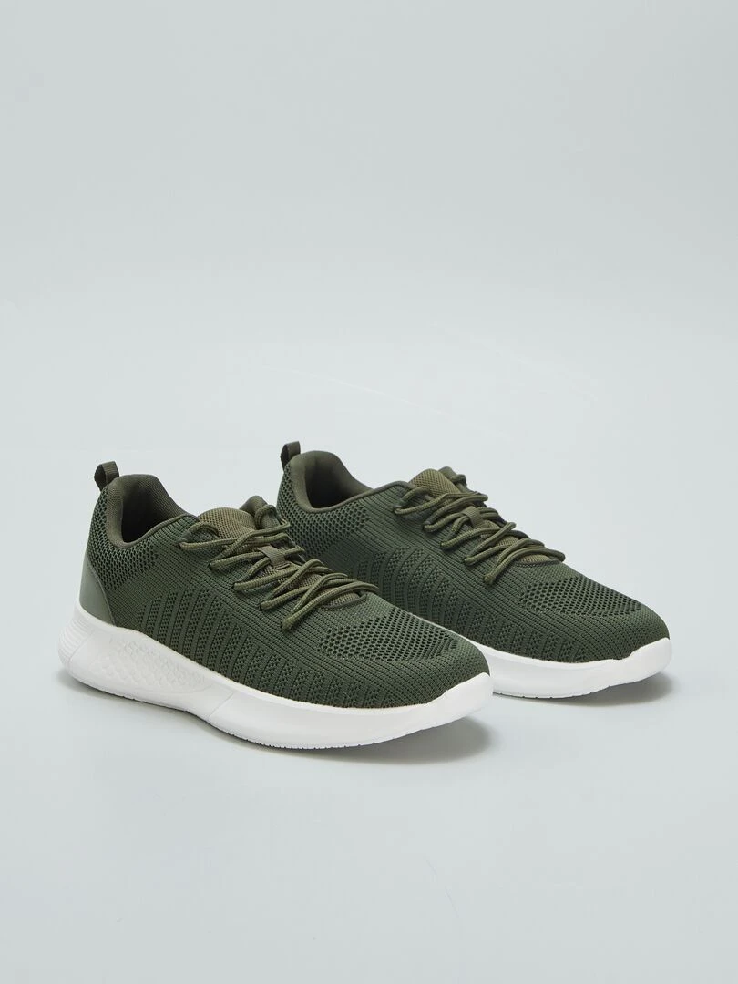 Baskets de sport Kaki