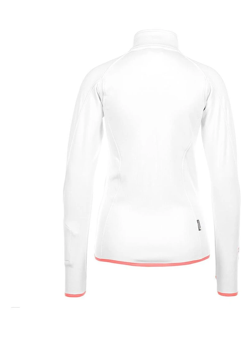 Blouson polarshell fille FACLIMATE PEAK MOUNTAIN Blanc