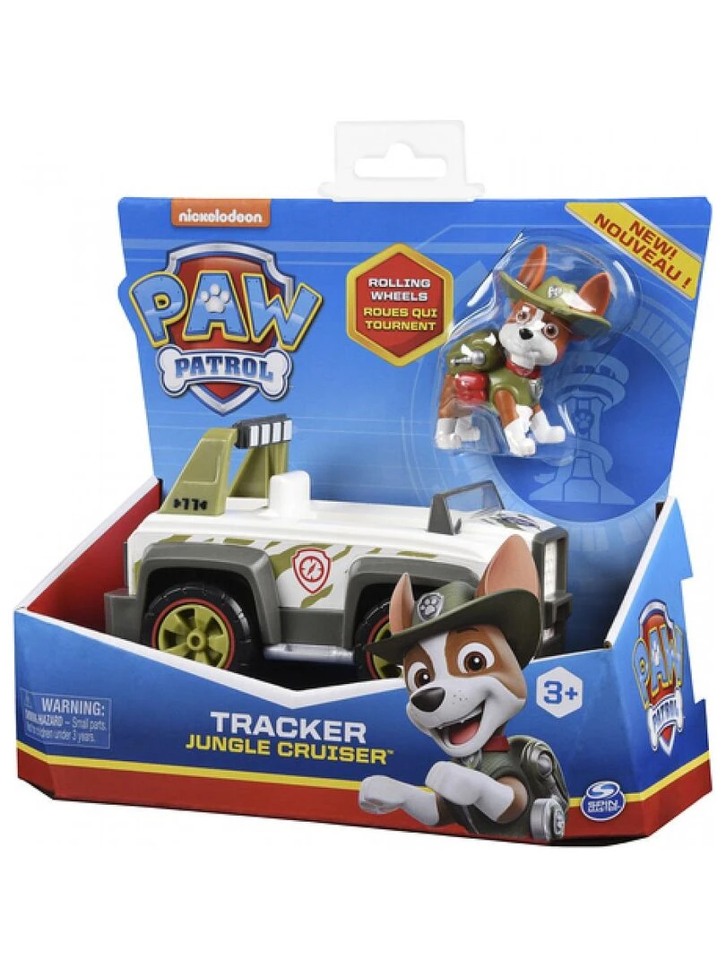 Pat Patrouille   Vehicule Et Figurine Tracker   N/A