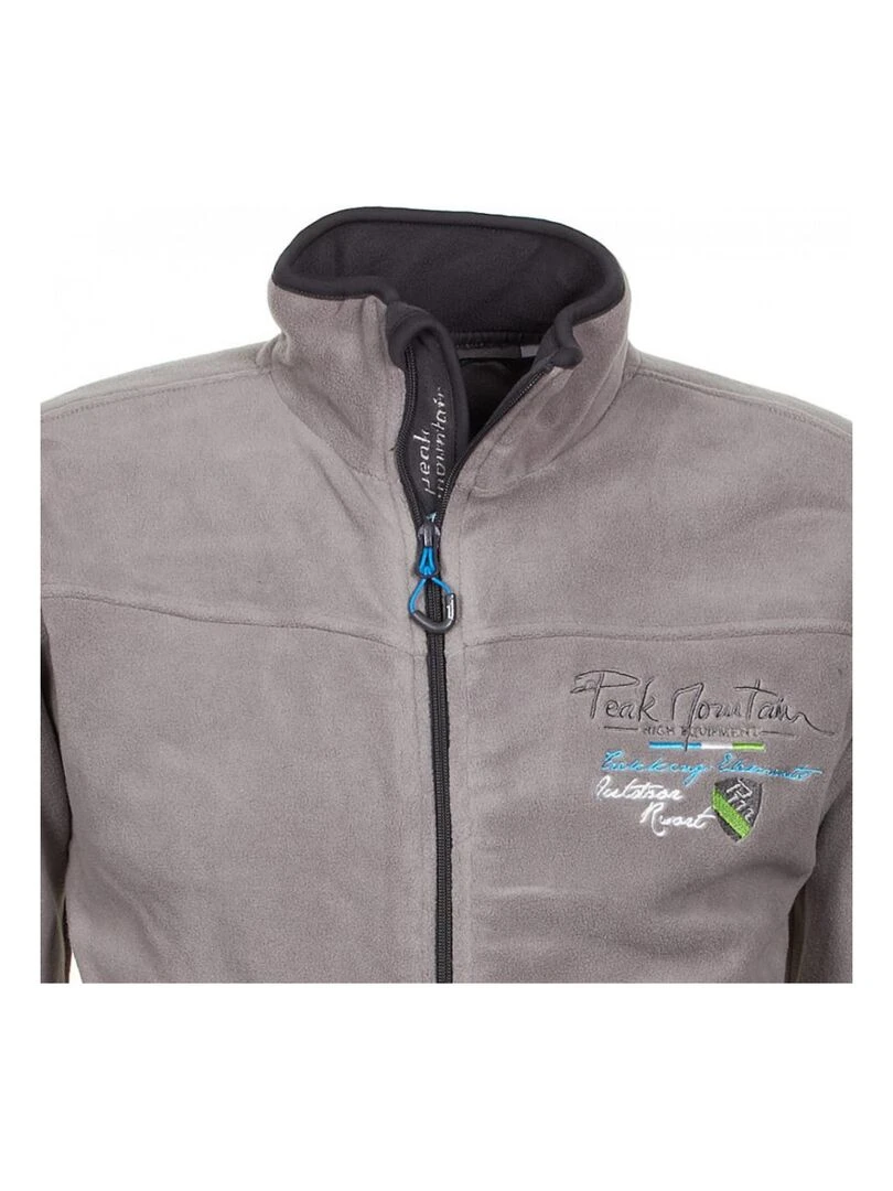 Blouson polaire homme CONAN   PEAK MOUNTAIN   Gris taupe