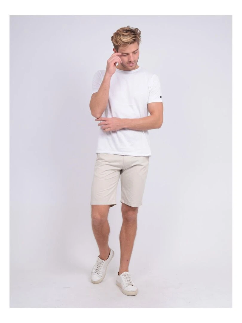 Bermuda chino BAGOO   Beige