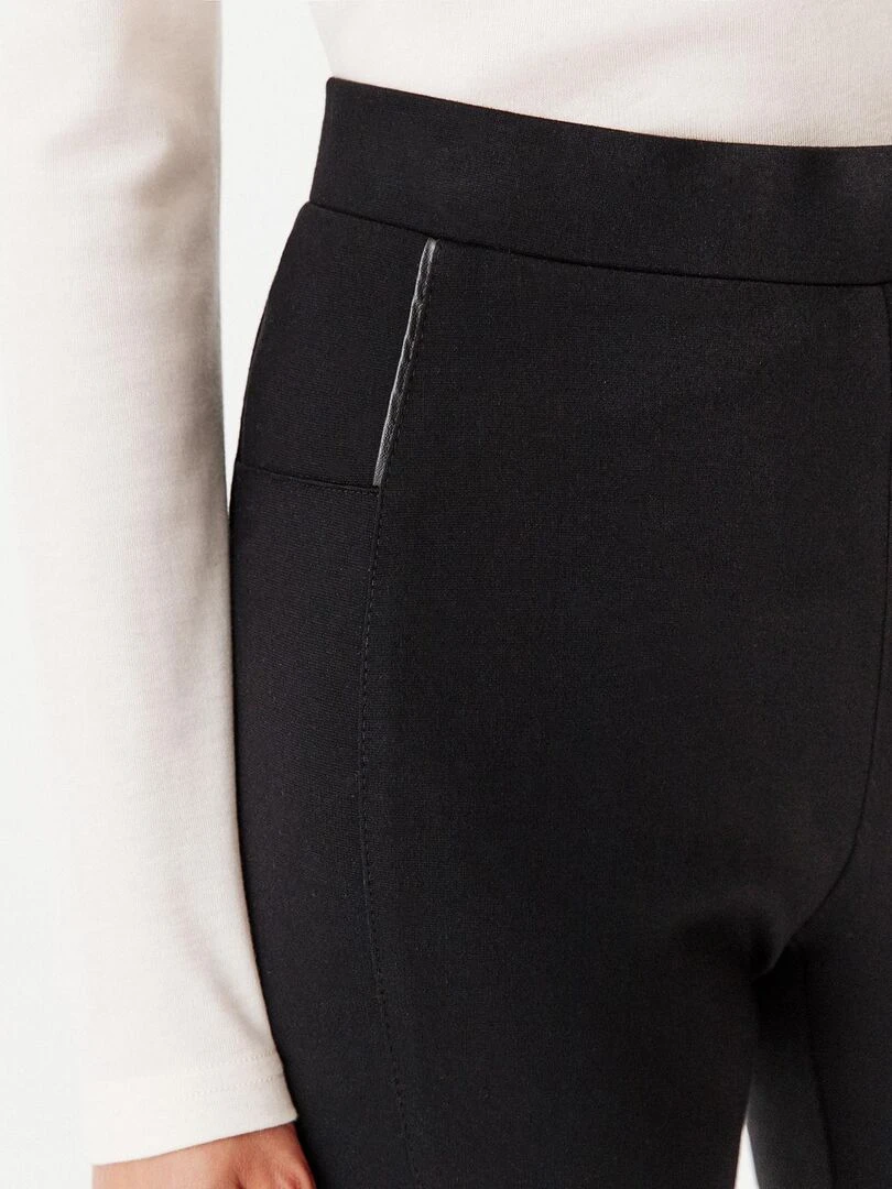 Pantalon maille milano enfilable   Damart   Noir