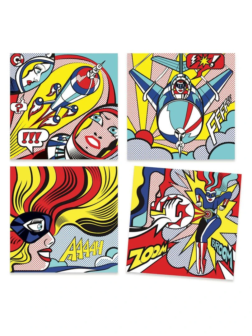 Inspired By Feutres Pinceaux Et Decalcomanie Heroes N/A