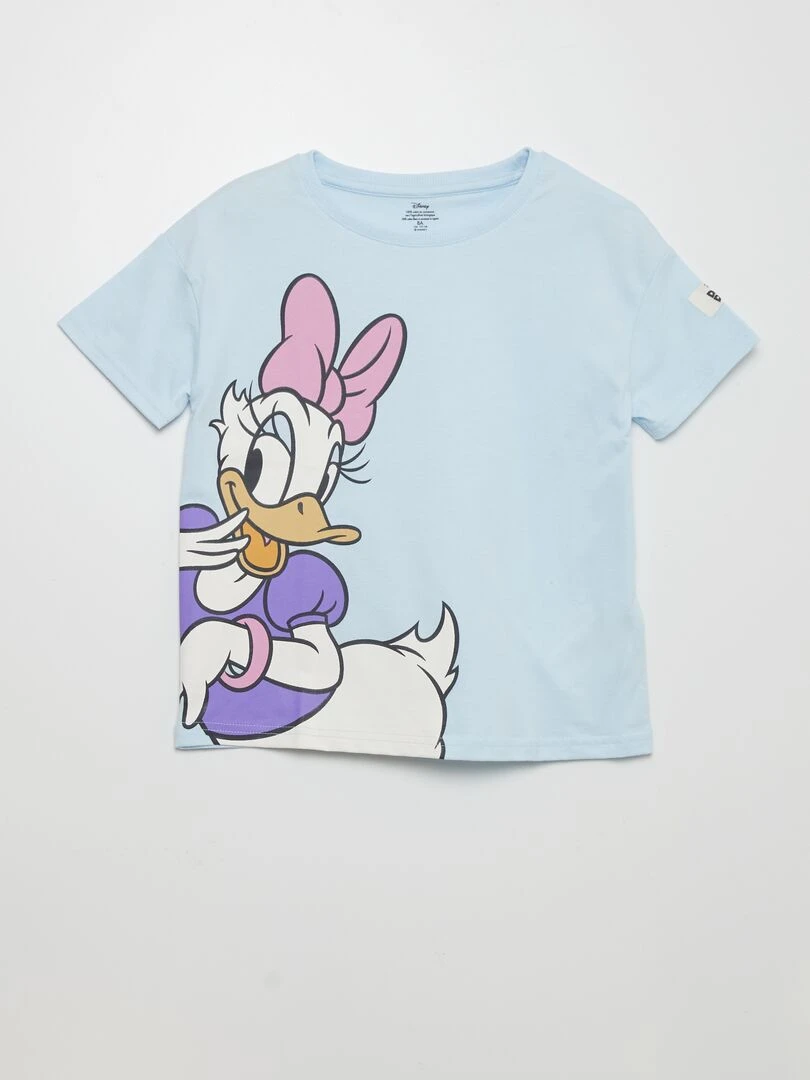 T shirt en maille jersey 'Daisy' 'Disney' Bleu