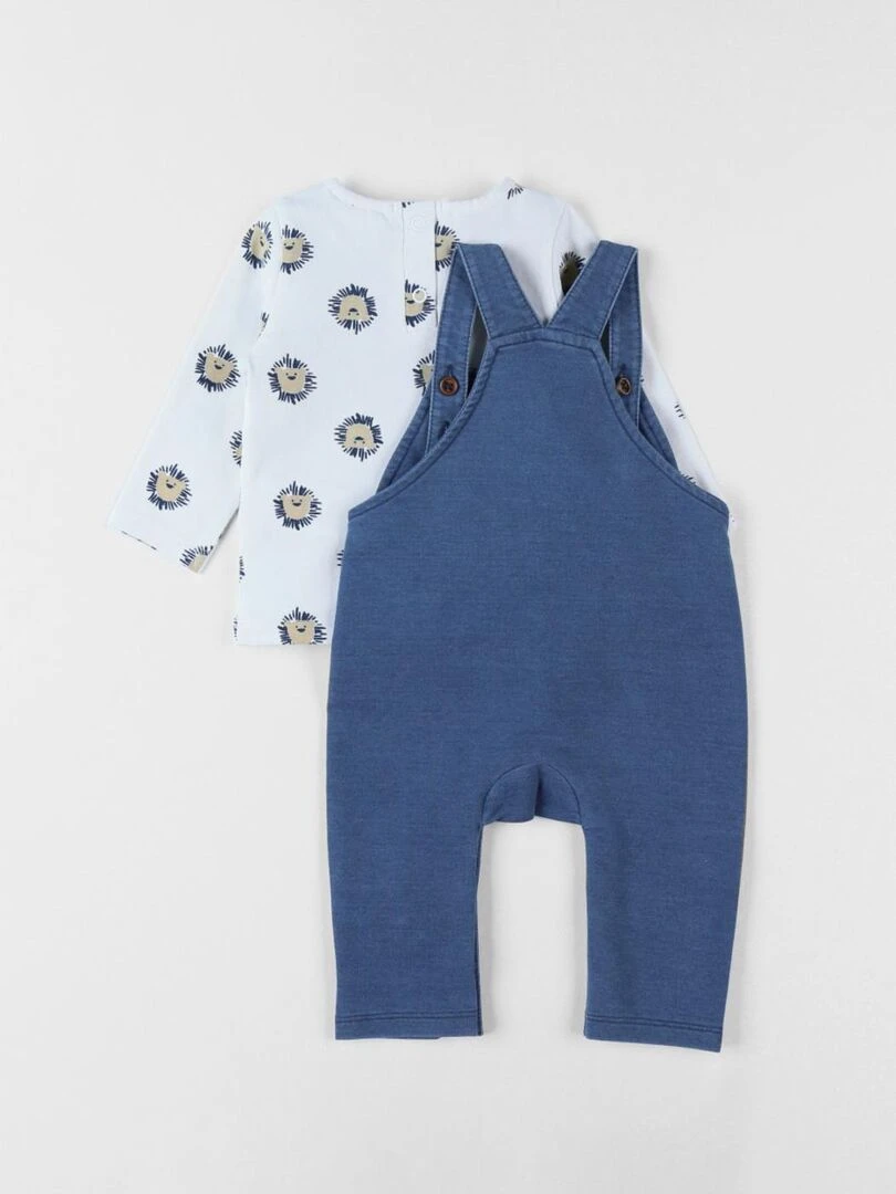 Set salopette denim   Noukie's   Bleu