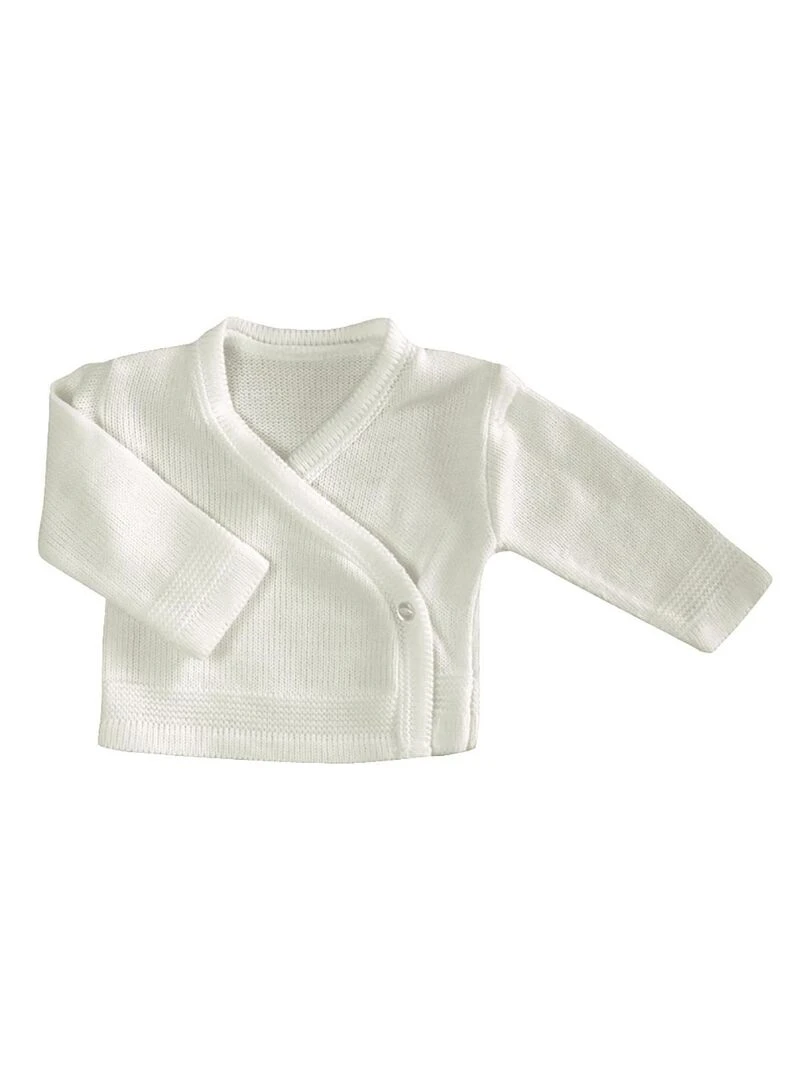 Brassière Tricot LES CHATOUNETS Blanc