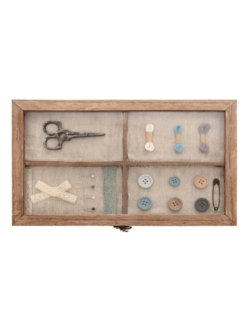 Boîte à couture hiver   Beige