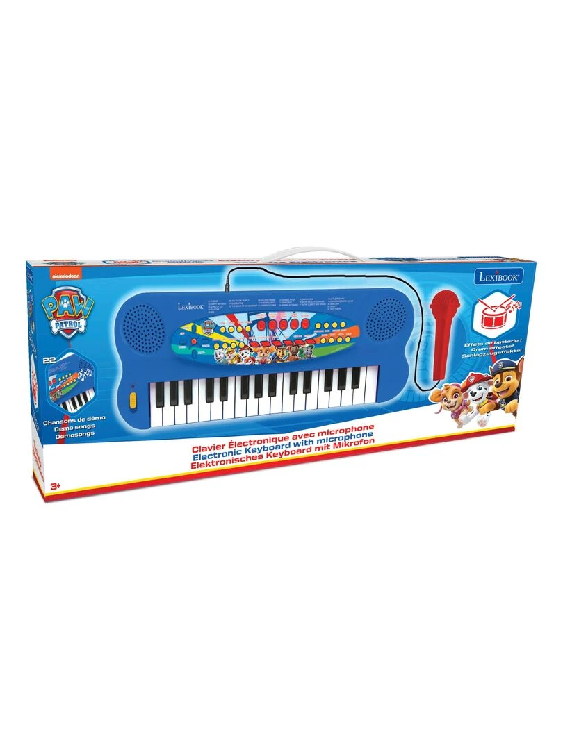 Clavier Électronique Musical Avec Micro (32 Touches) Pat Patrouille   N/A
