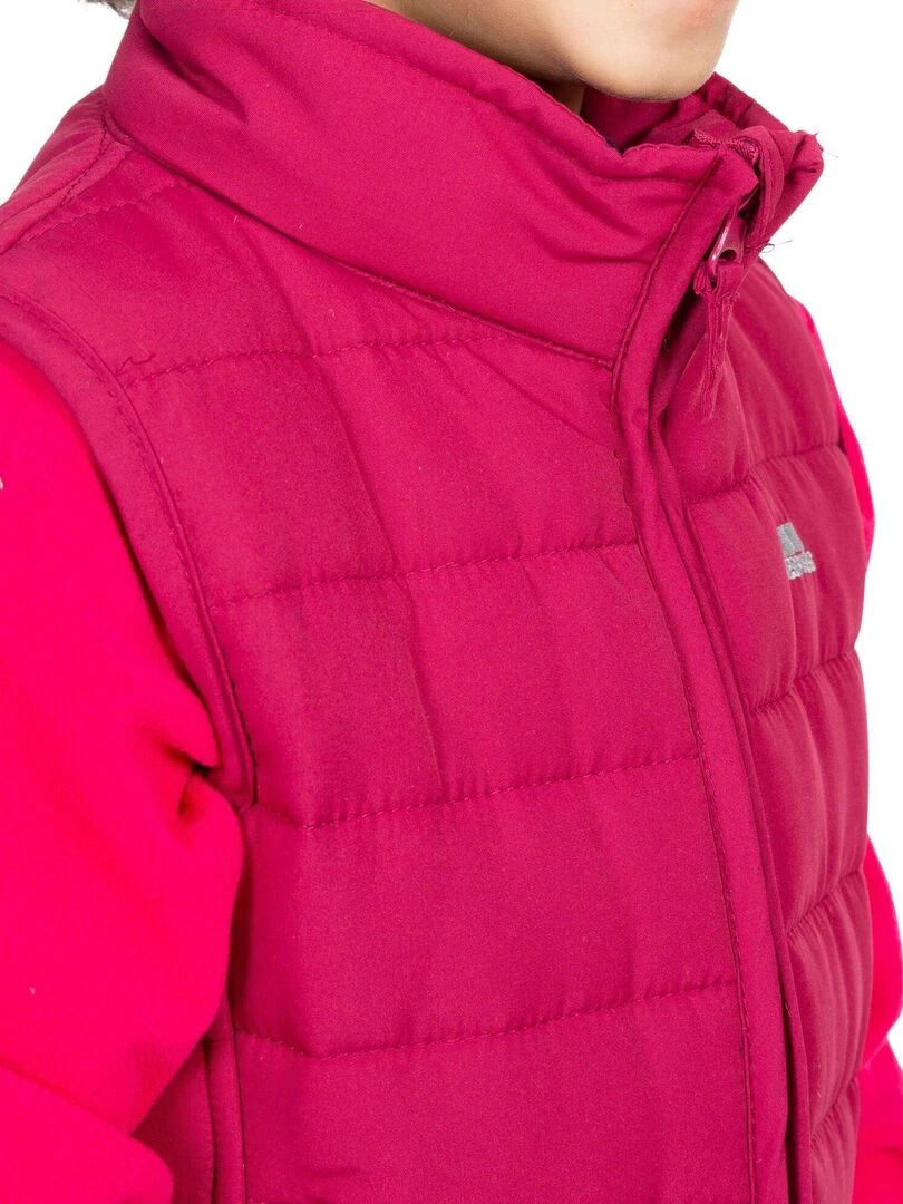 Trespass   Doudoune sans manches JADDA   Rouge pourpre