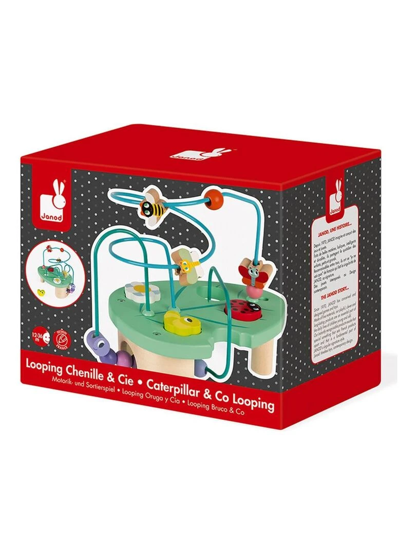Jeu d'activités looping Chenille & Cie   N/A