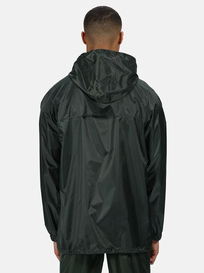Regatta Stormbreak   Veste imperméable à capuche   Vert foncé