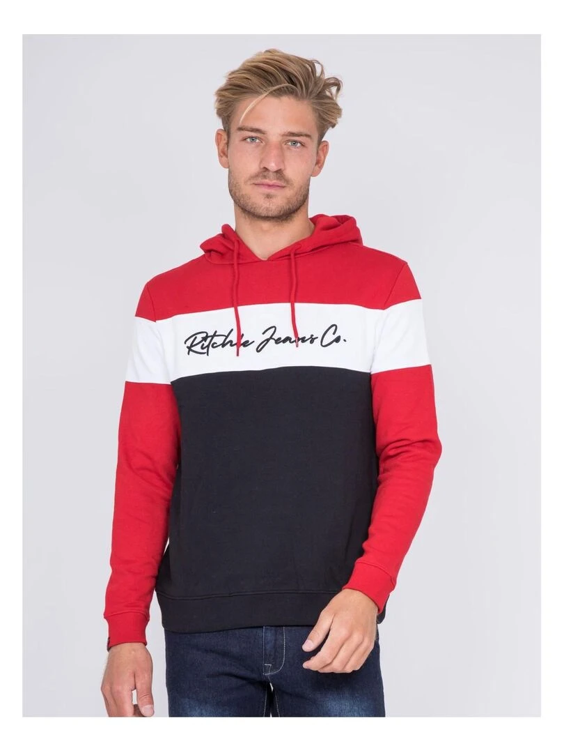 Sweat capuche WEDGE Rouge