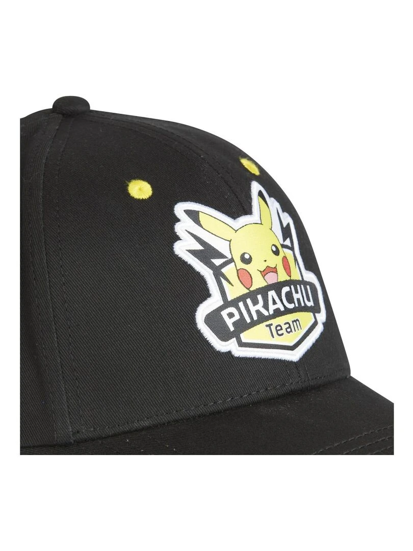 Casquettes adulte baseball fermeture snapback Pokémon Freegun   Noir