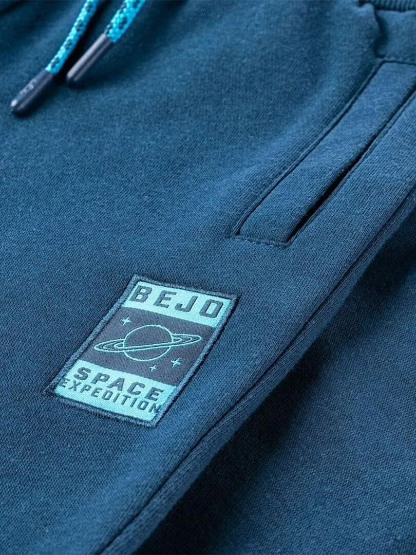 Bejo   Pantalon de jogging TIGOS   Bleu Vert