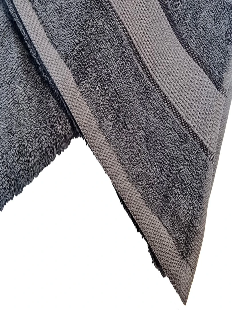 Serviette BAMBOU Anthracite   gris anthracite
