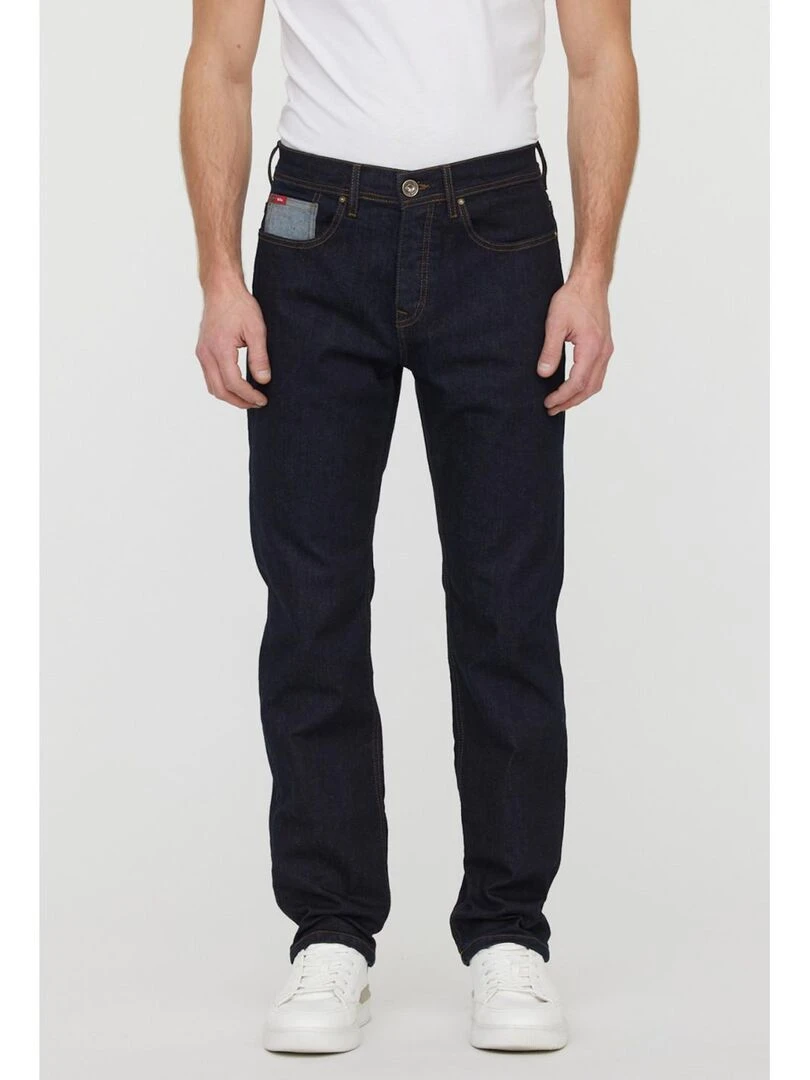 Lee Cooper Jean coton regular LC118BT Bleu foncé