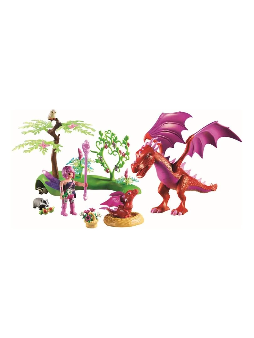 Fairies La maman dragon et son bébé   N/A