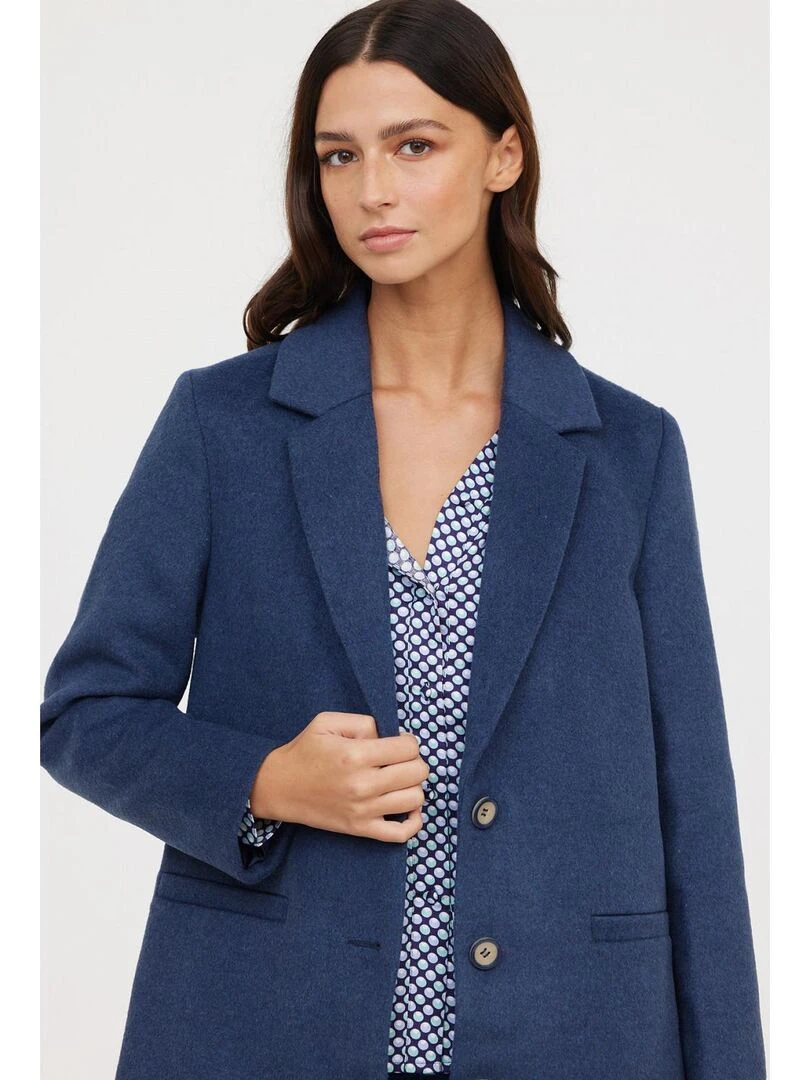 Lee Cooper   Manteau manches longues polyester regular FIDA   Bleu marine