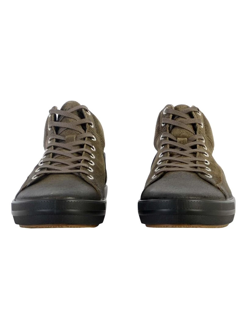 Basket Cuir Pataugas Newcarlo   Vert