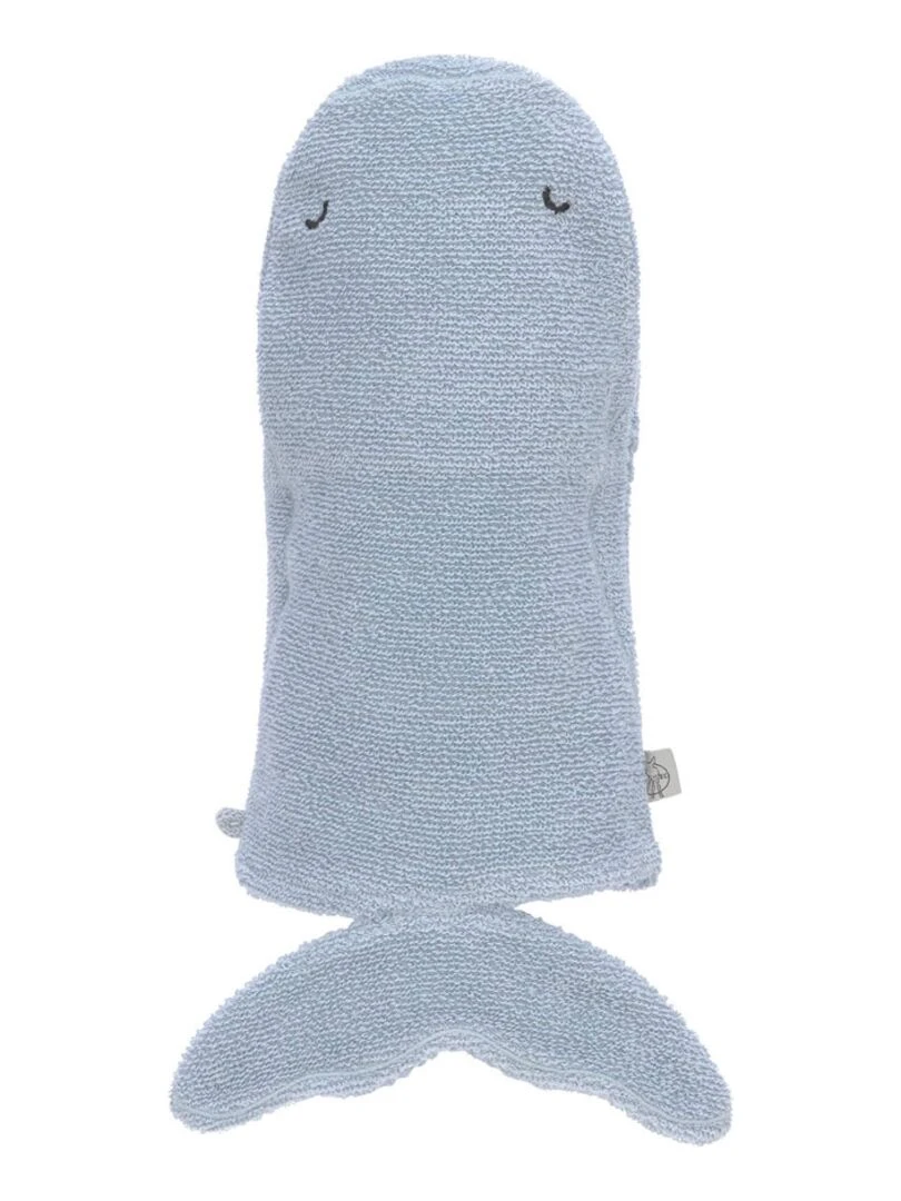 Gant de toilette et de jeu en éponge Baleine Multicolore