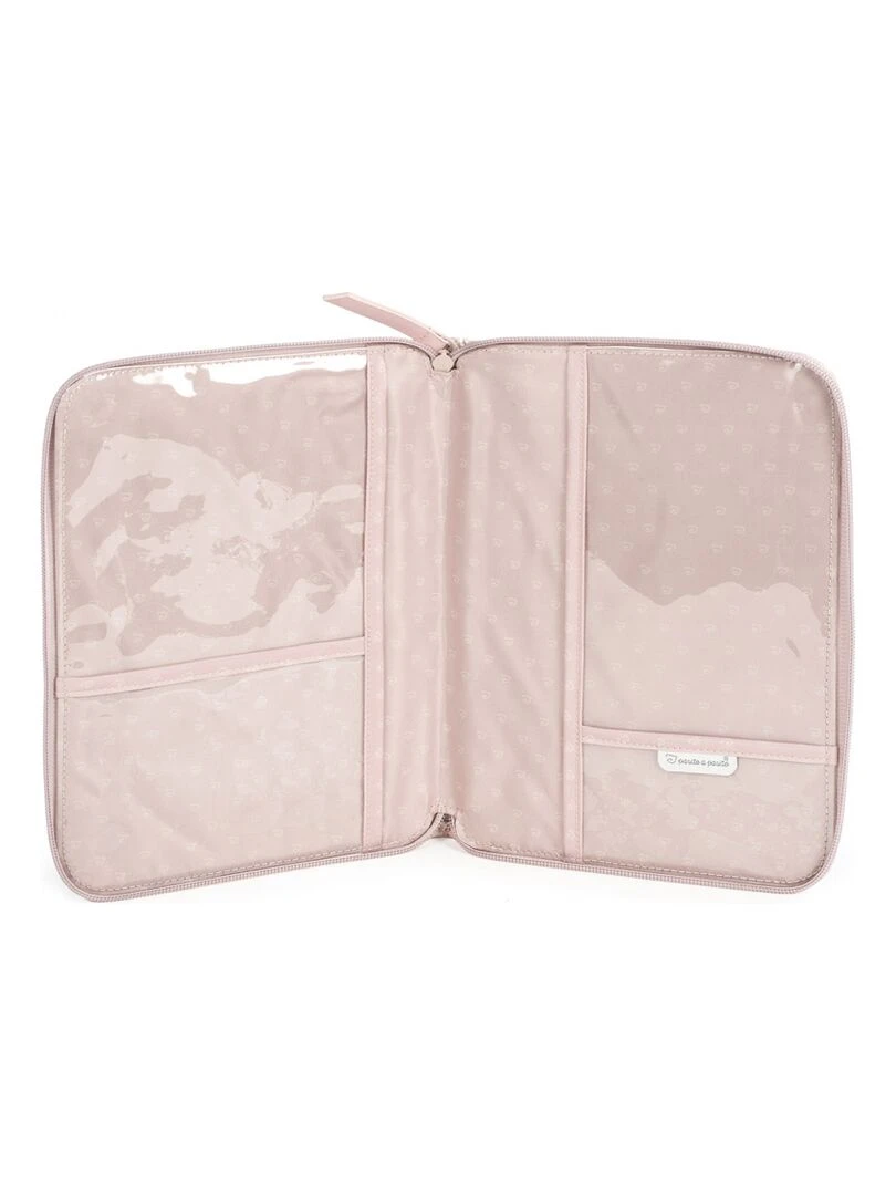 Protège carnet de santé Flower mellow rose Rose