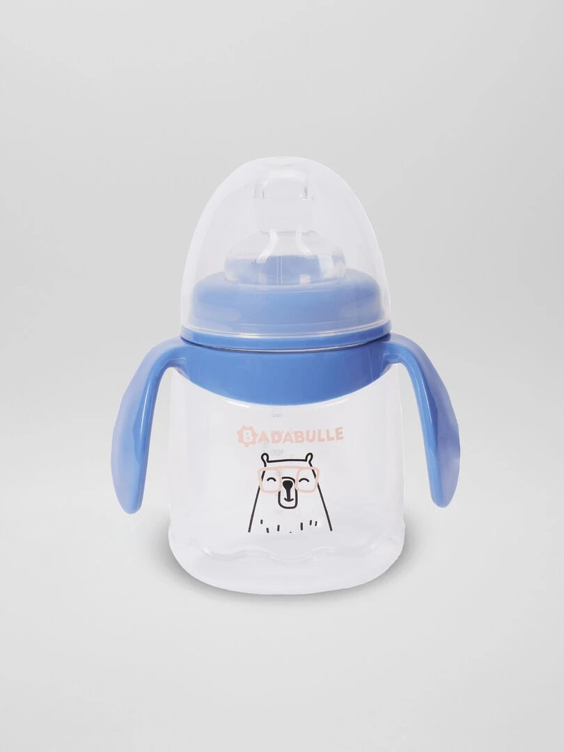 Tasse antifuite 'Badabulle' bleu