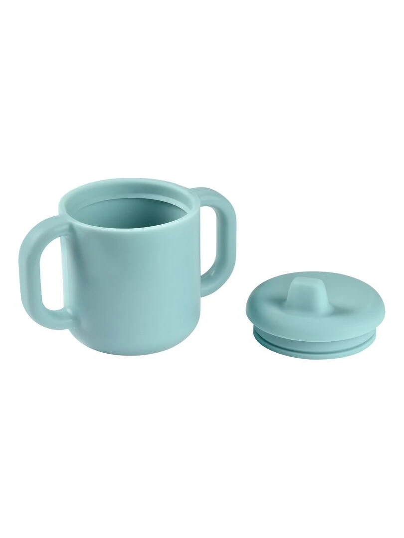 Coffret d'apprentissage en silicone blue (3 pièces)   Gris Bleu