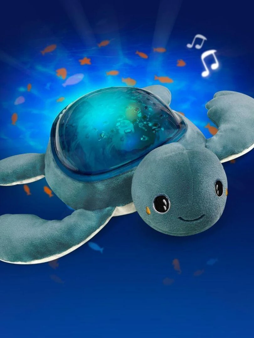 Veilleuse peluche bruits blancs Aqua dream tortue rechargeable   Bleu