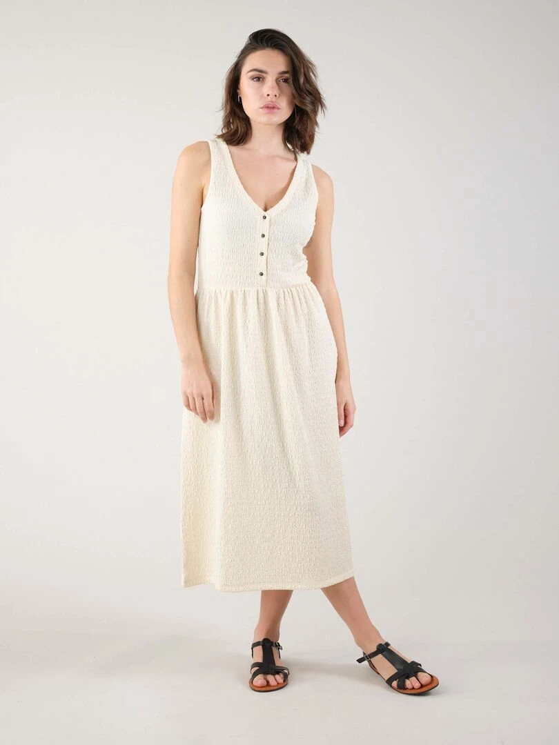 Robe sans manches pour femme 'Deeluxe' Blanc