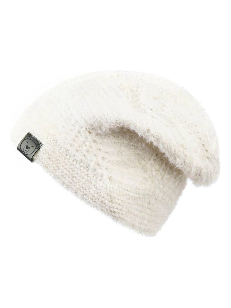 Ensemble Snood Bonnet Flip Made in UE Blanc