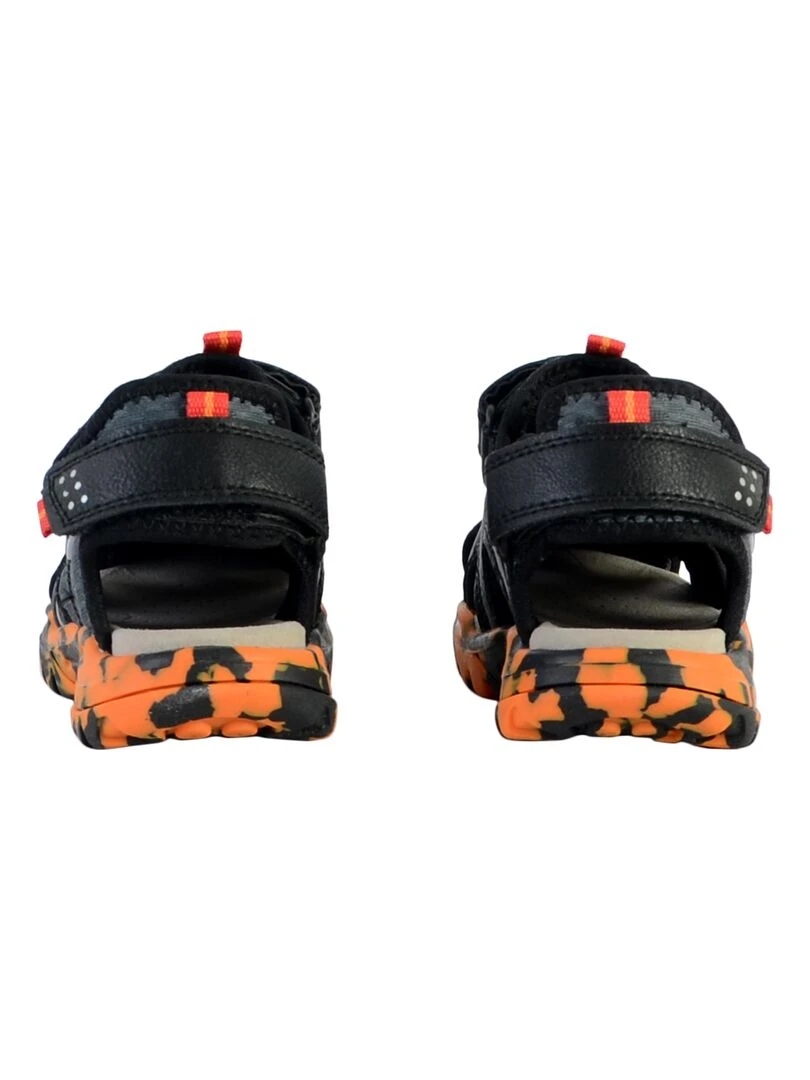 Sandale à scratch Geox Juniors Borealis J250RB 014ME C4052   Noir