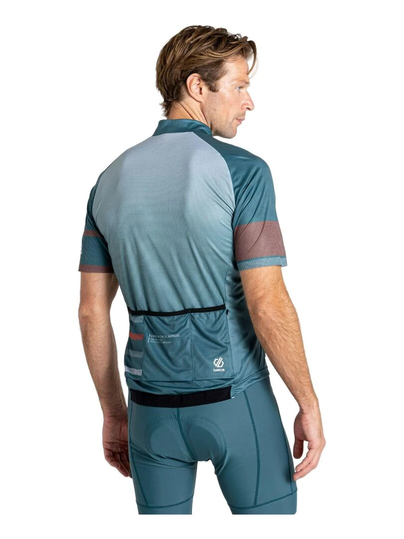 Dare 2B Maillot de cyclisme REVOLVING Vert foncé