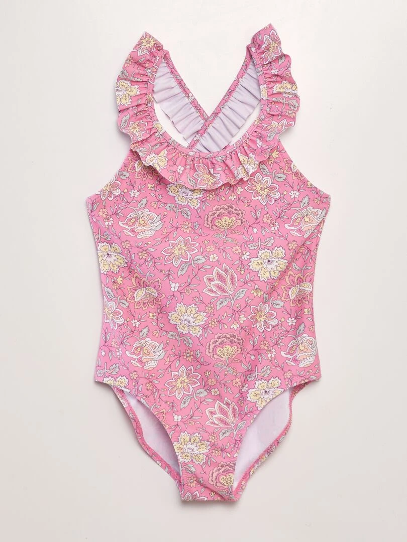 Tongs avec licorne   Rose