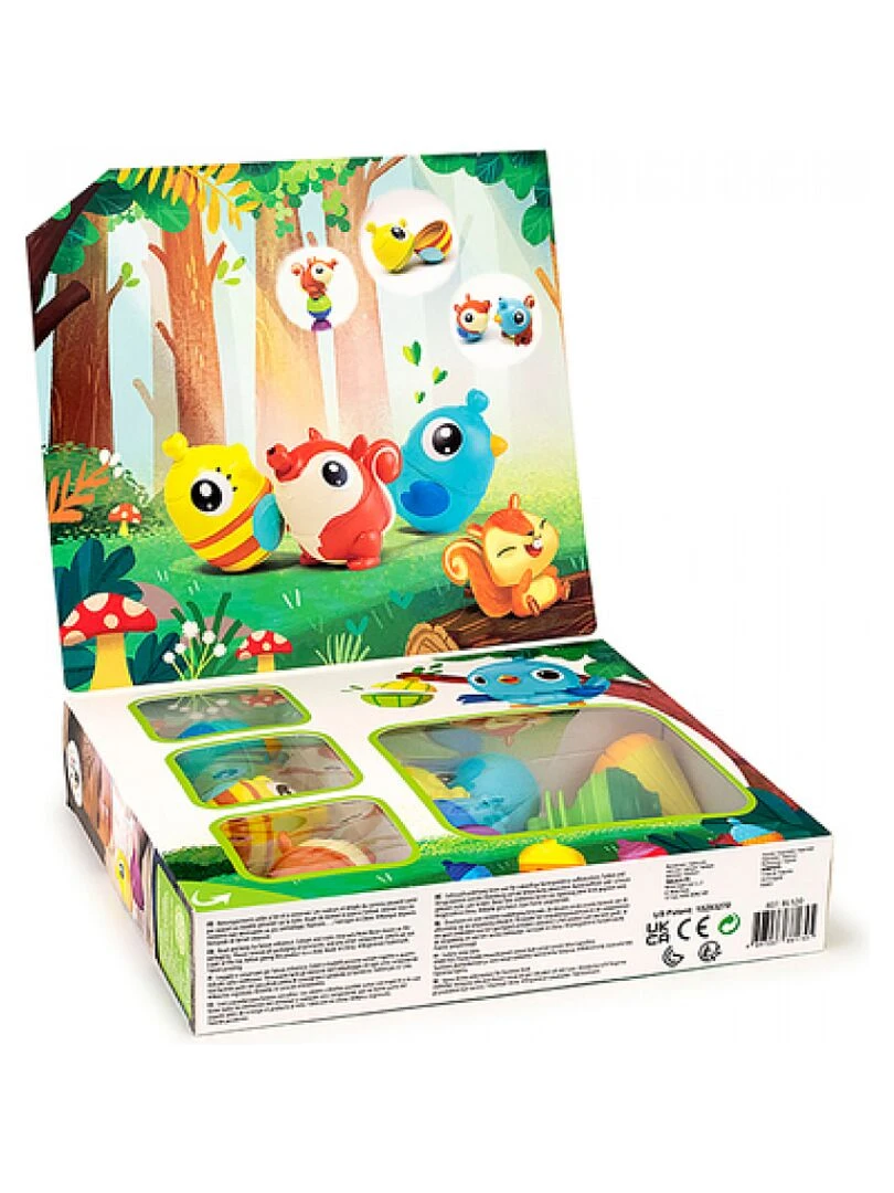 Coffret 3 Animaux 8 Perles Et Accessoires Bl320 N/A