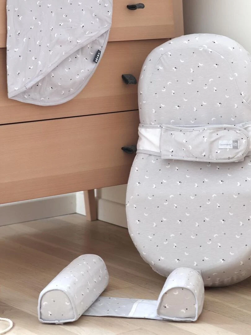 Cale bébé Moon & Stars   Gris