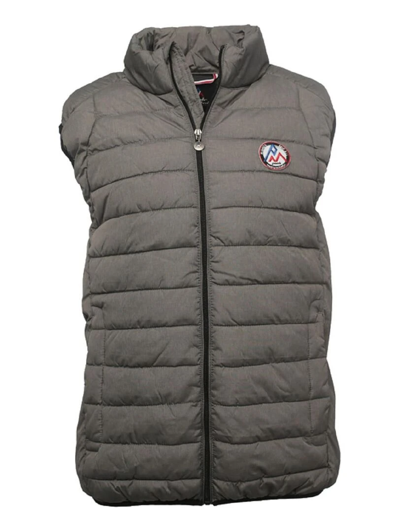 Doudoune sans manches homme CENO PEAK MOUNTAIN Gris clair
