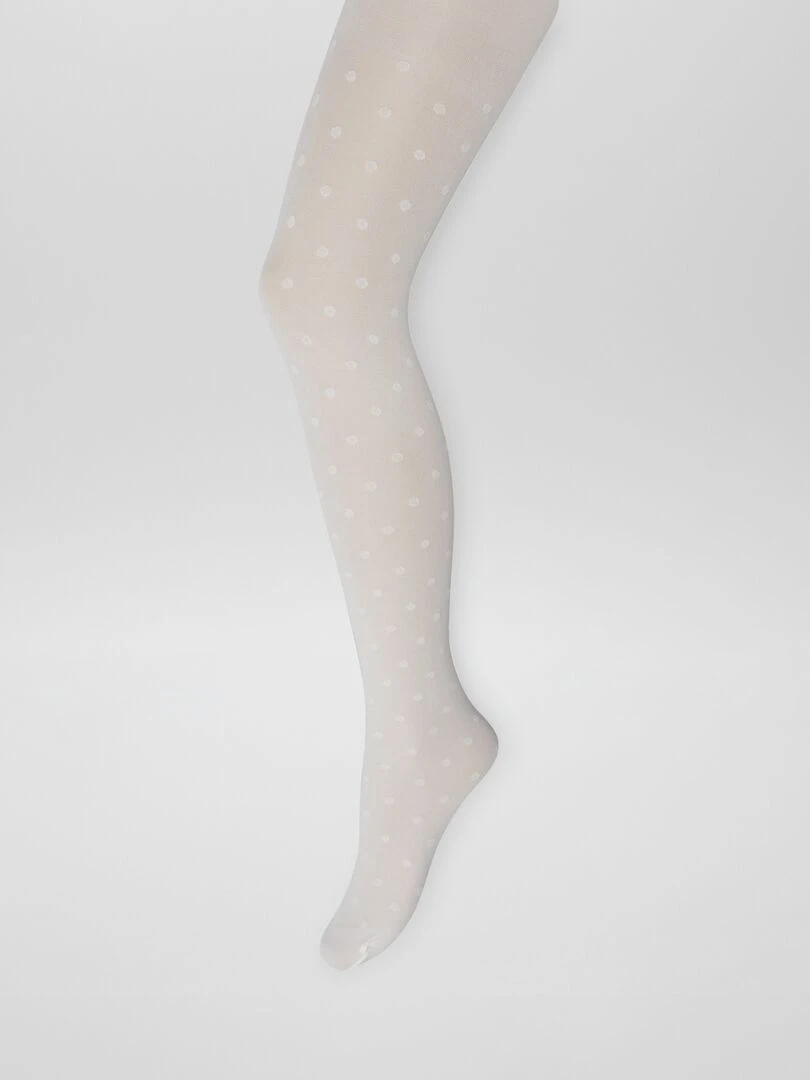 Lot de 2 collants légers fantaisie   Rose