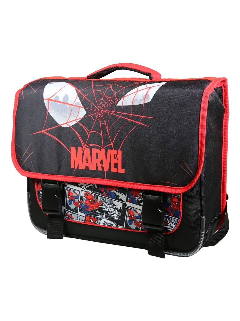 BAGTROTTER Cartable 38 cm Spider Man Noir Toile d'araignée Noir