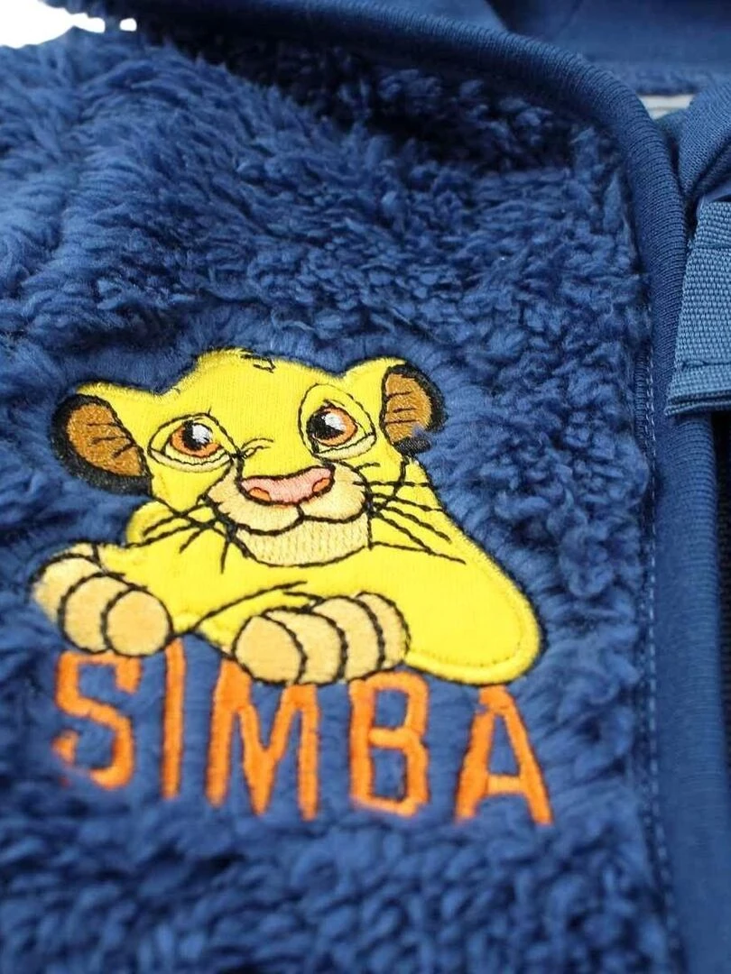Disney   Ensemble ​​Veste pantalon bébé garçon Imprimé Le Roi Lion   Bleu marine