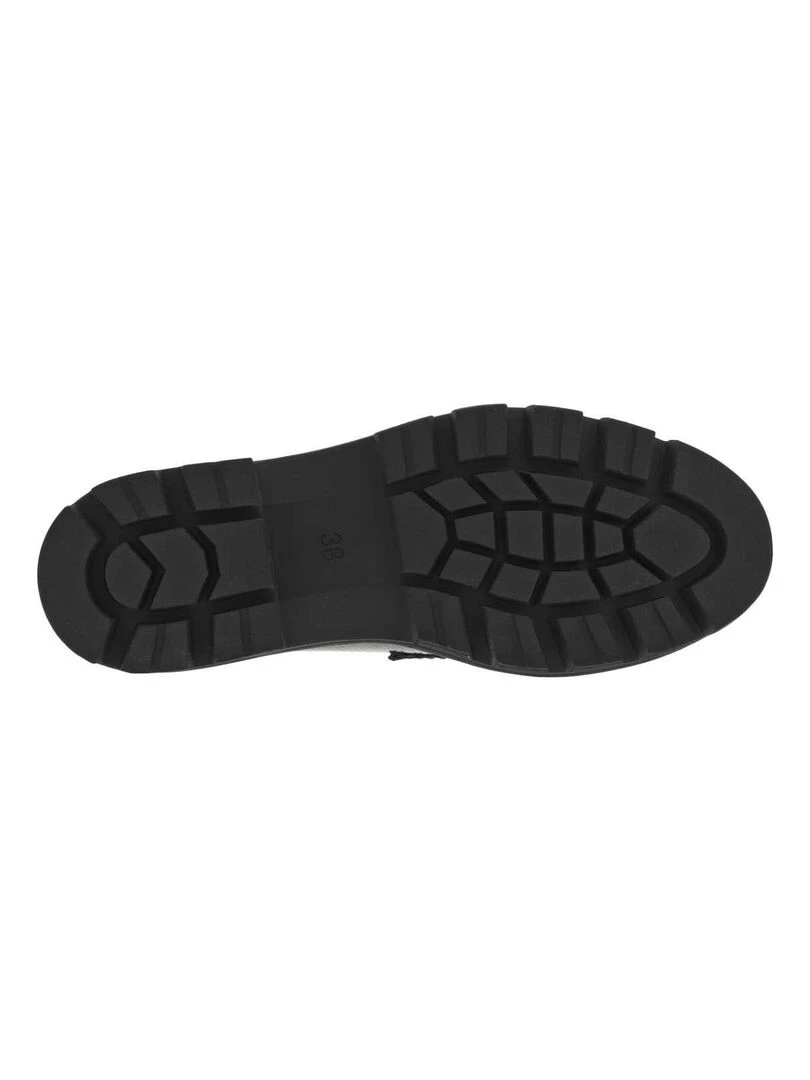 MARCO TOZZI   Mocassins talon compensé bas   Gris