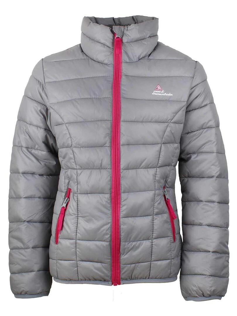Doudoune fine fille GARO PEAK MOUNTAIN Gris