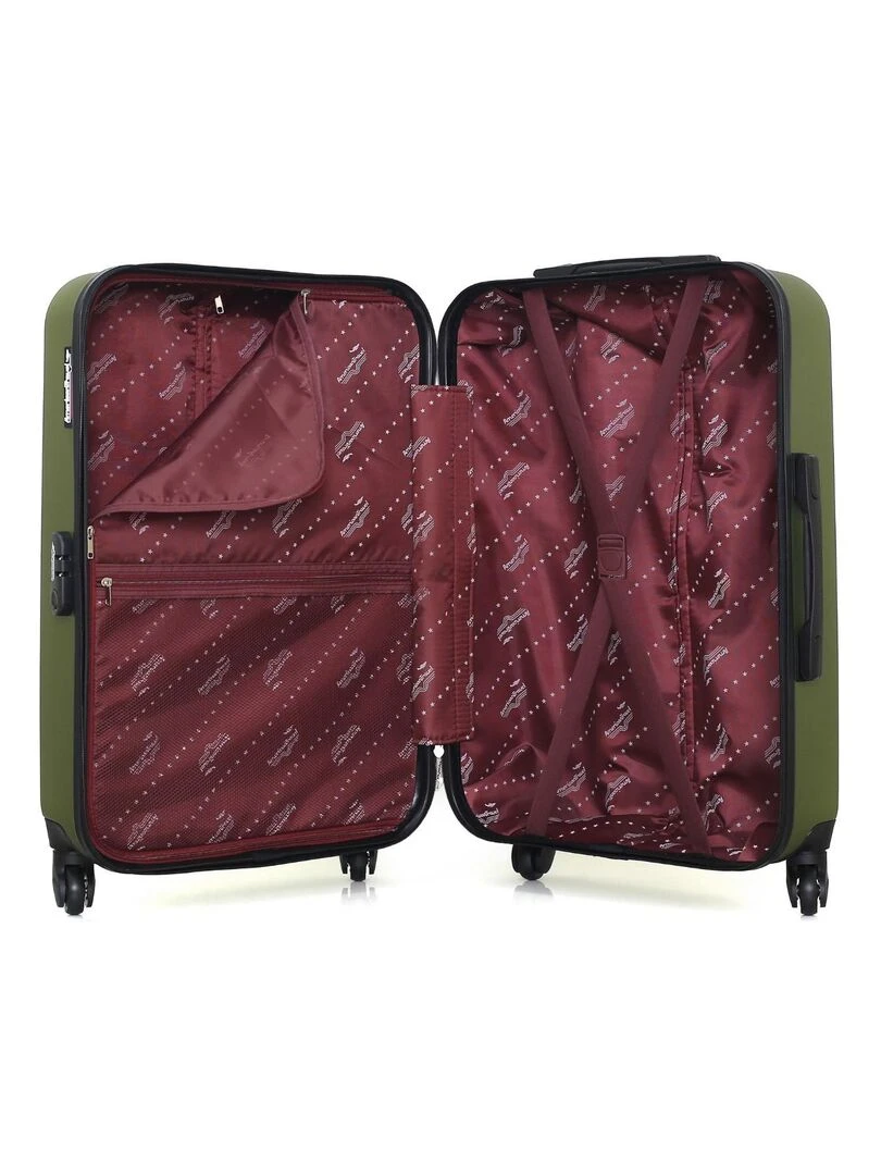 AMERICAN TRAVEL   VALISE M BRONX   Vert kaki