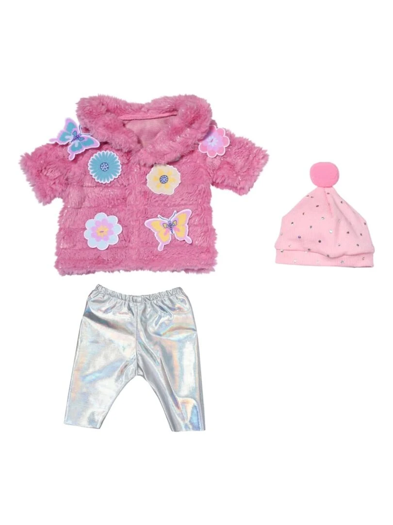 BABY born Tenue Deluxe joli rose pour poupée 43cm N/A