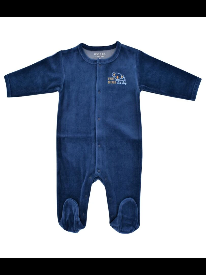 Pyjama Jersey 'cute Tropical''doo&bo'   bleu turquoise