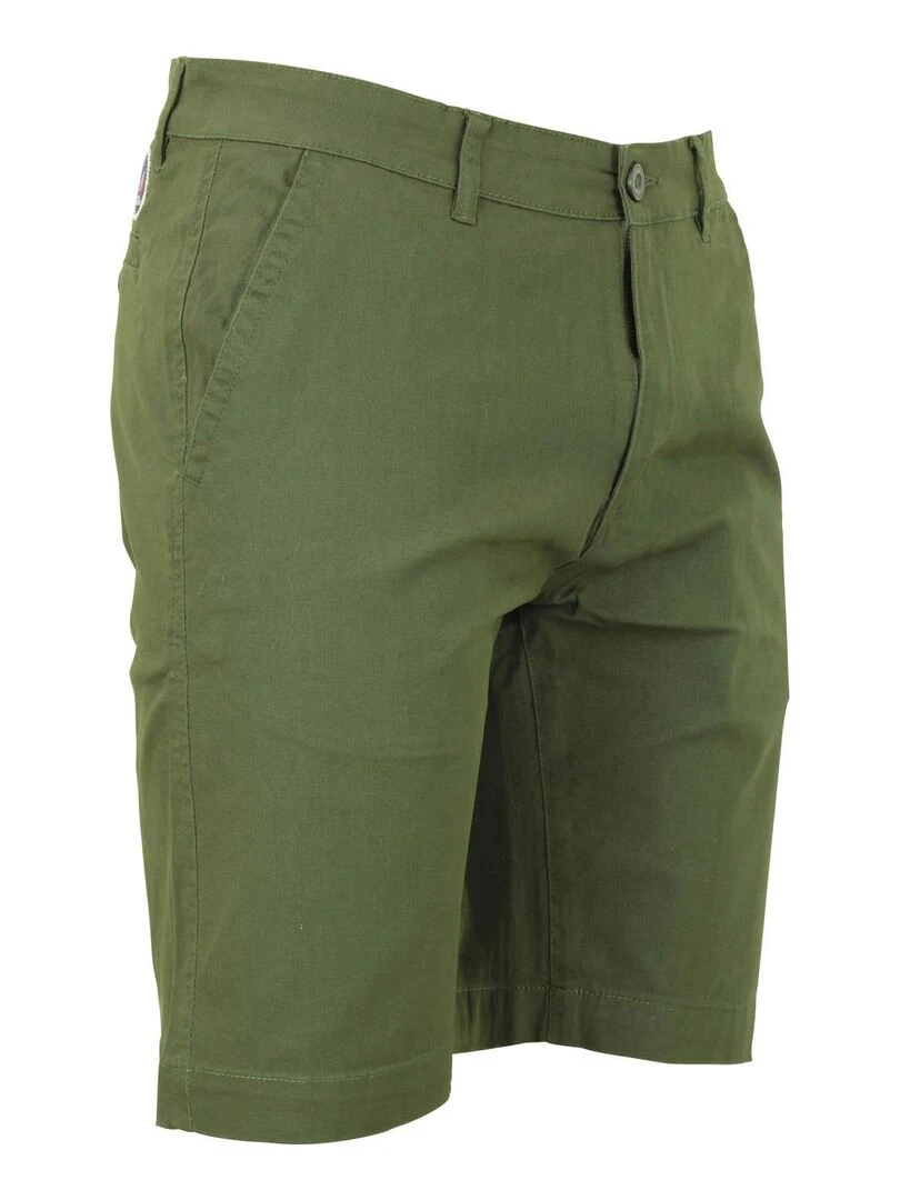 Short homme CECHINO   PEAK MOUNTAIN   Kaki