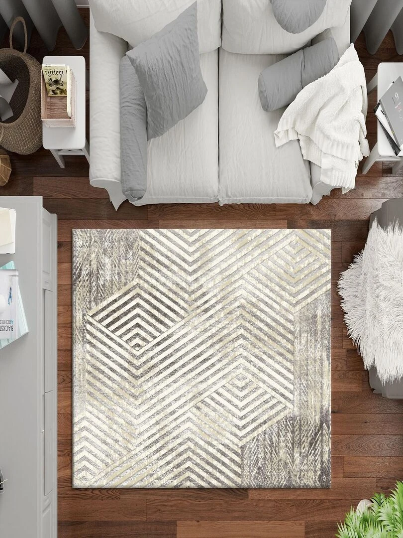 Tapis BORROW Silver Beige