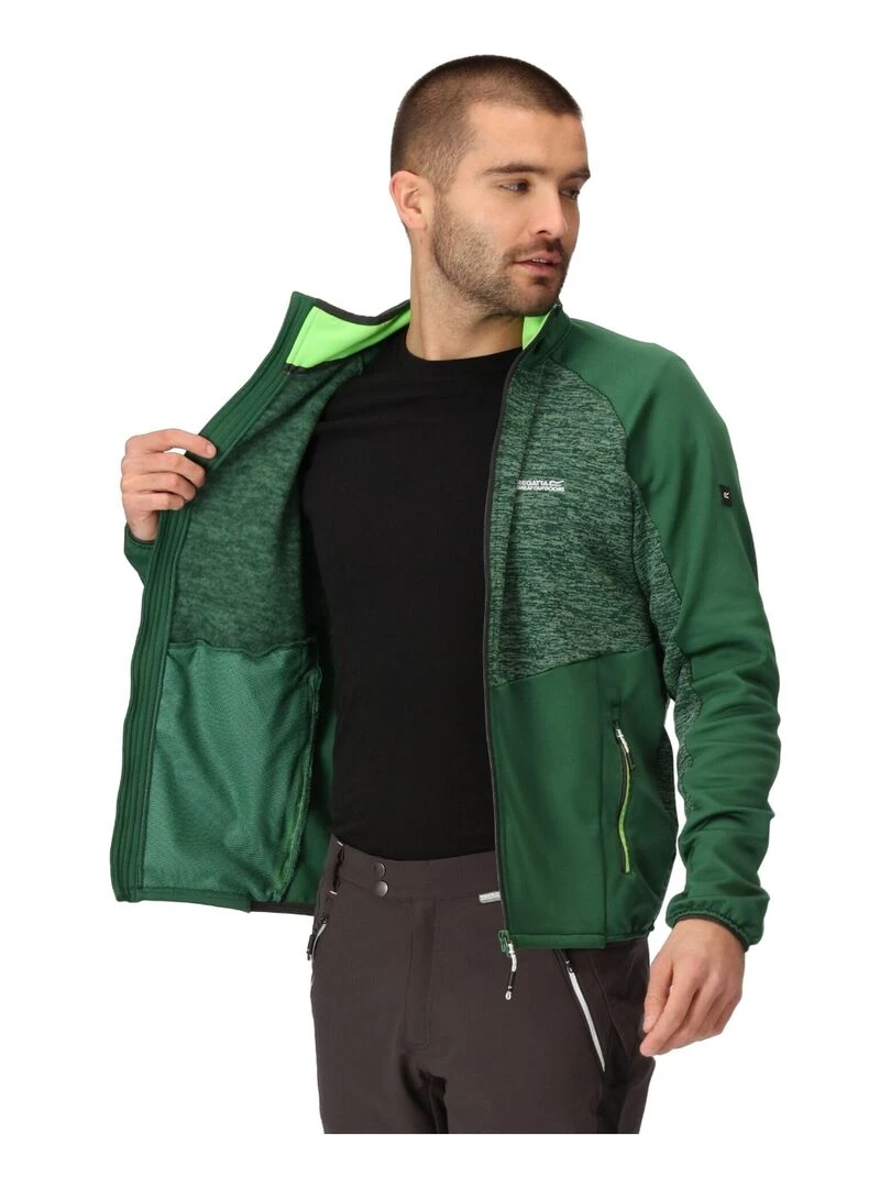 Regatta   Veste polaire COLADANE   Vert foncé