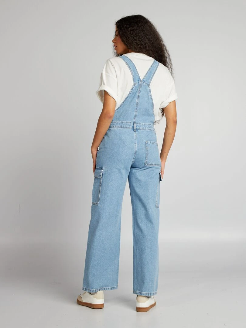 Salopette en jean   Bleu
