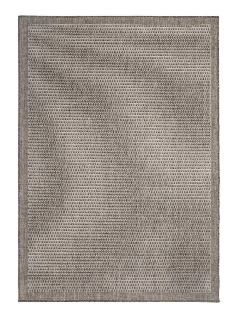 Tapis salon NOUCHY tissé Marron